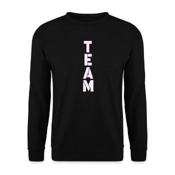 Équipe - Sweat-shirt Unisexe - noir - Devant - Alina (178cm) & Michal (187cm)
