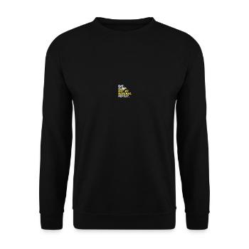 Bananenanbau Anbau Nachhaltiger Landwirt - Unisex Pullover - Schwarz - Vorne - Alina (178cm) & Michal (187cm)
