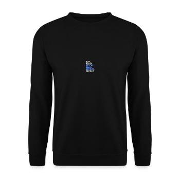 Cueillette de baies - Sweat-shirt Unisexe - noir - Devant - Alina (178cm) & Michal (187cm)