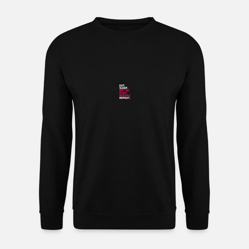 Raspberry Cultivation Berry Picking Hobbyist - Unisex Sweatshirt - black