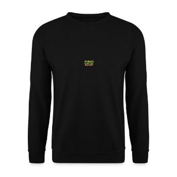 Funny Florist Bouquet Botanical Joke - Unisex Sweatshirt - black - Front - Alina (178cm) & Michal (187cm)
