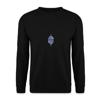 Vorname Brian - Unisex Pullover - Schwarz - Vorne - Alina (178cm) & Michal (187cm)