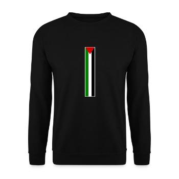 Free palestine - Sweat-shirt Unisexe - noir - Devant - Alina (178cm) & Michal (187cm)