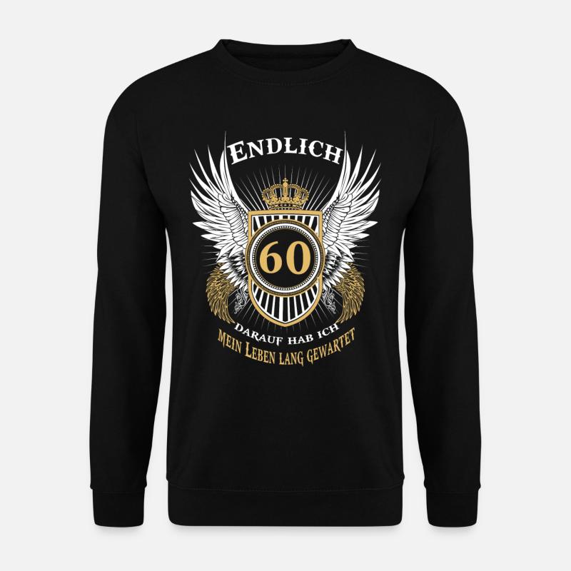 Cadeau d'anniversaire 60 - Sweat-shirt Unisexe - noir