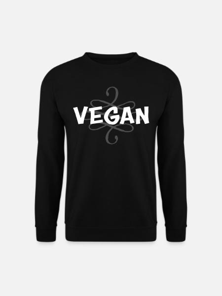 VEGAN vegan VEGAN - Unisex Pullover - Schwarz