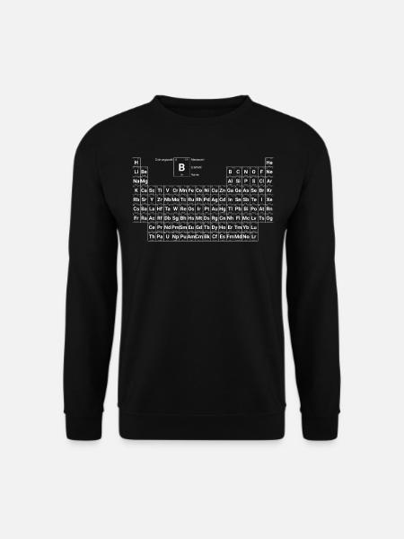 Periodensystem - Unisex Pullover - Schwarz