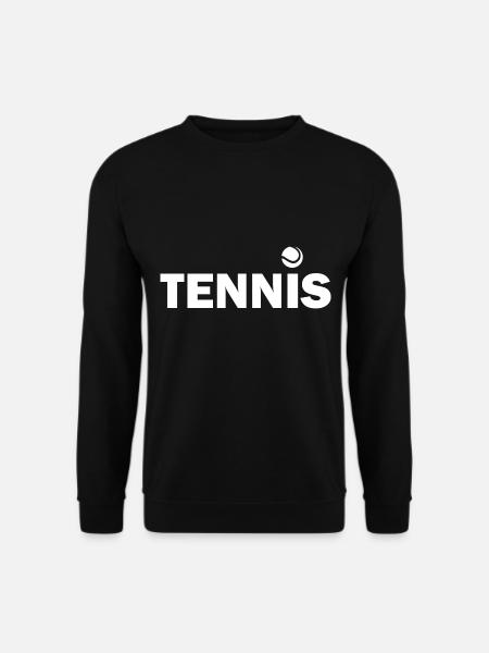 Tennis - Unisex Pullover - Schwarz