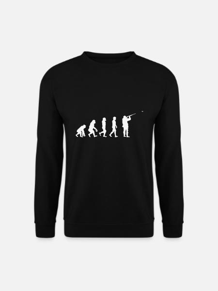 Tontaubenschießen Tontauben Evolution - Unisex Pullover - Schwarz