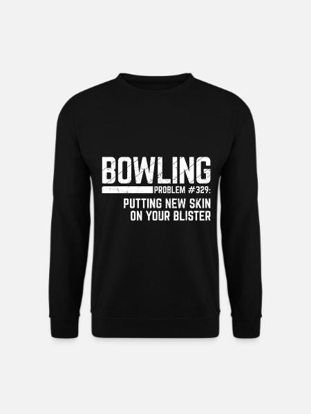 Bowling - Unisex Pullover - Schwarz