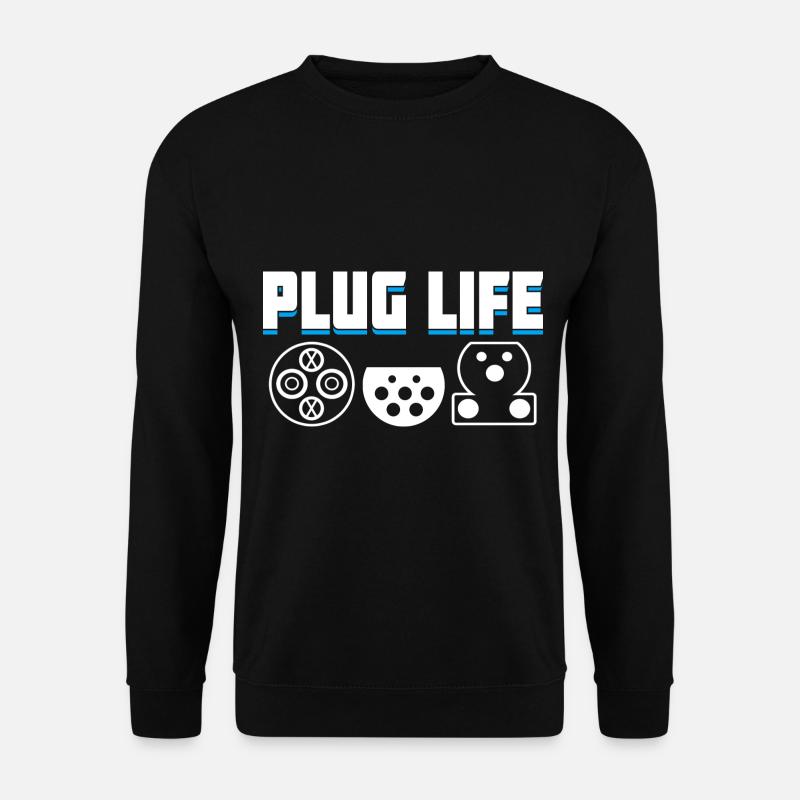 Elektrofahrzeug-Stecker EV Driver Charging - Unisex Pullover - Schwarz