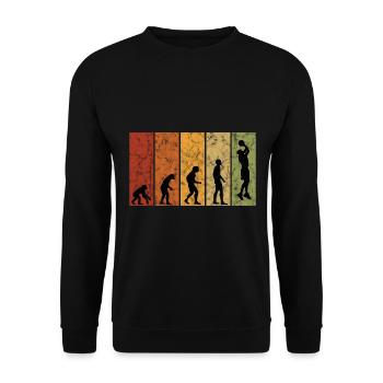 Basketteur basketteur - Sweat-shirt Unisexe - noir - Devant - Alina (178cm) & Michal (187cm)