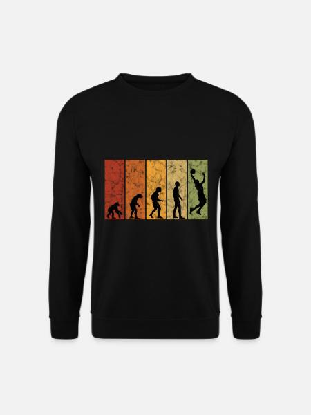 Basket basket basketteur basketteur - Sweat-shirt Unisexe - noir