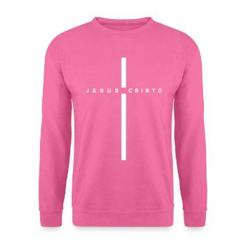 Jesus Christ - Unisex Sweatshirt - pink - Front