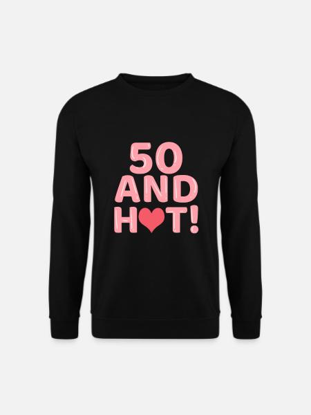 50 Jahre Geburtstag Frauen Damen - Unisex Pullover - Schwarz