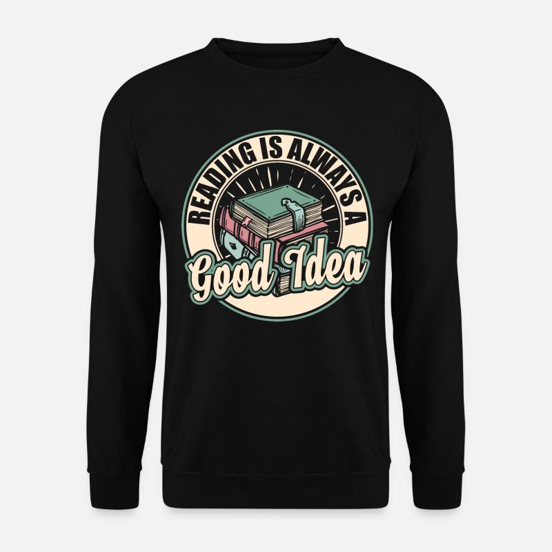 Read books - Unisex Sweatshirt - black