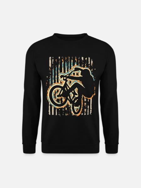 BMX Rad | BMX Fahrrad | BMX fahren - Unisex Pullover - Schwarz