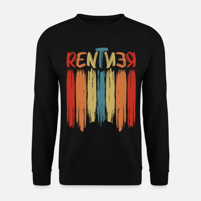 Rentner - Unisex Pullover - Schwarz