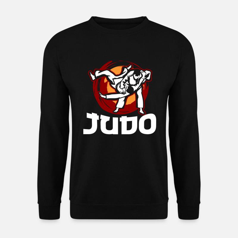 judo - Unisex Pullover - Schwarz