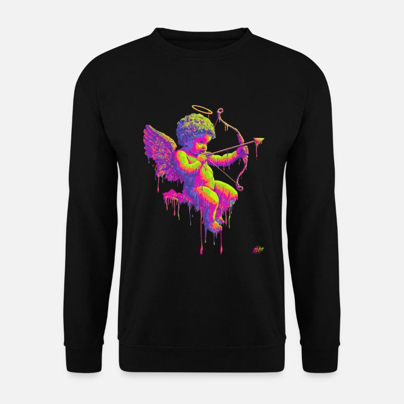 #NEon Amor - Unisex Pullover - Schwarz