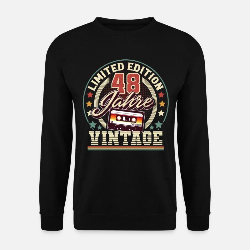 48th Birthday - Unisex Sweatshirt - black