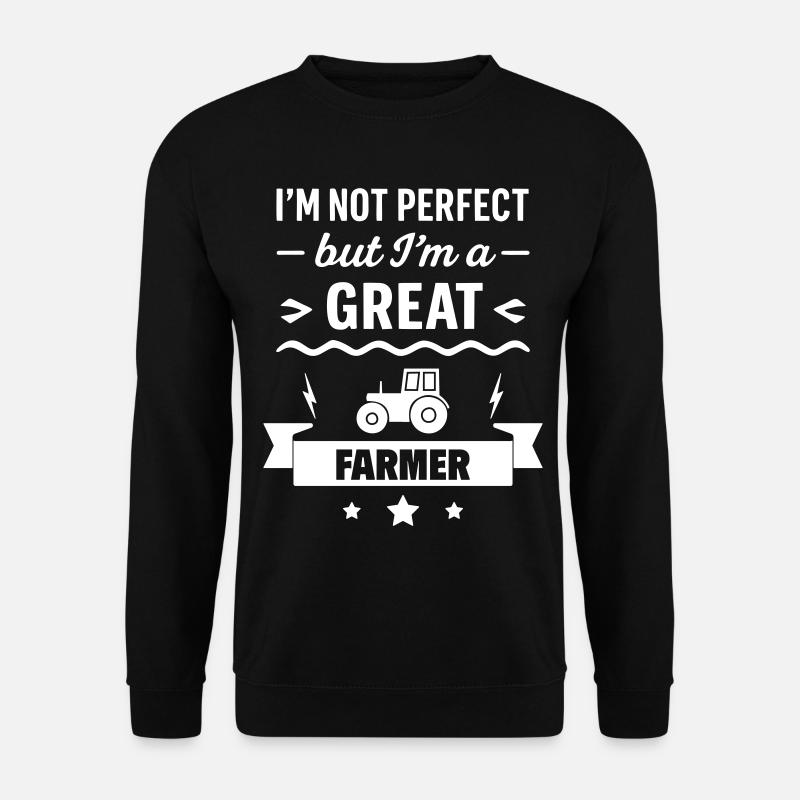 Super Farmer Tractor Field - Unisex Sweatshirt - black