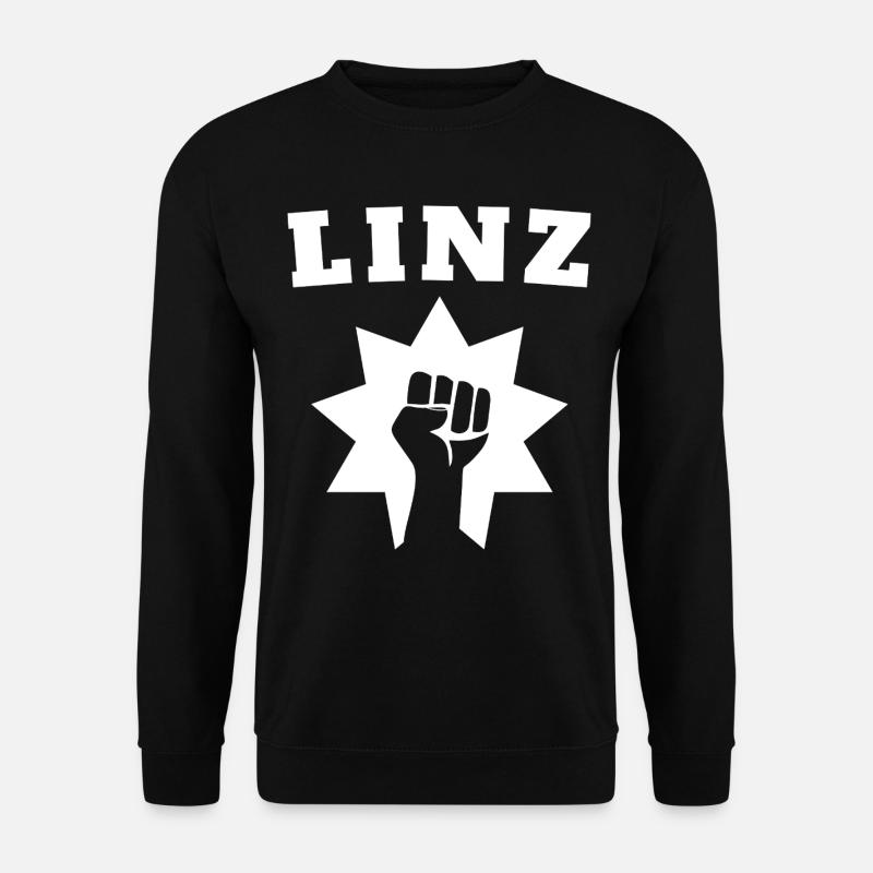 Linz - Unisex Pullover - Schwarz