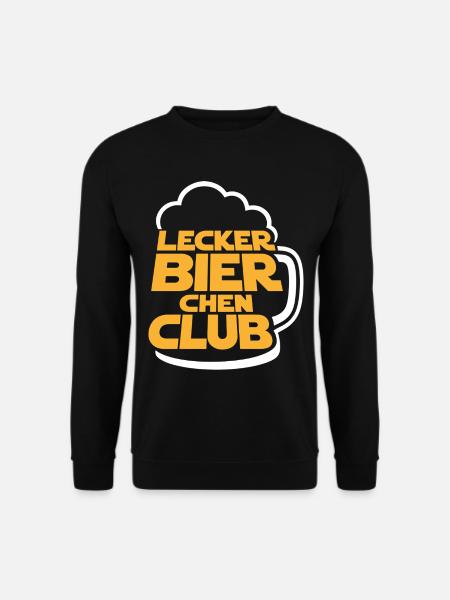 Lecker Bierchen Club Future Edition - Unisex Pullover - Schwarz