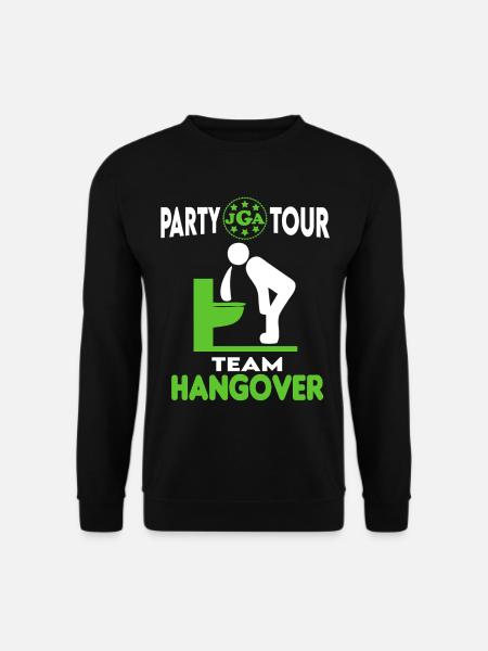 Junggesellenabschied Team Hangover Hochzeit Ringe - Unisex Pullover - Schwarz