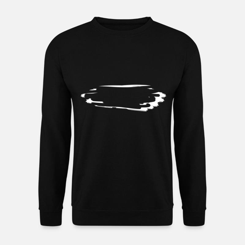 Dash Symbol Cracks - Unisex Sweatshirt - black