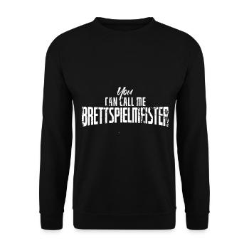 Brettspiele Brettspiel Spieleabend - Unisex Pullover - Schwarz - Vorne - Alina (178cm) & Michal (187cm)