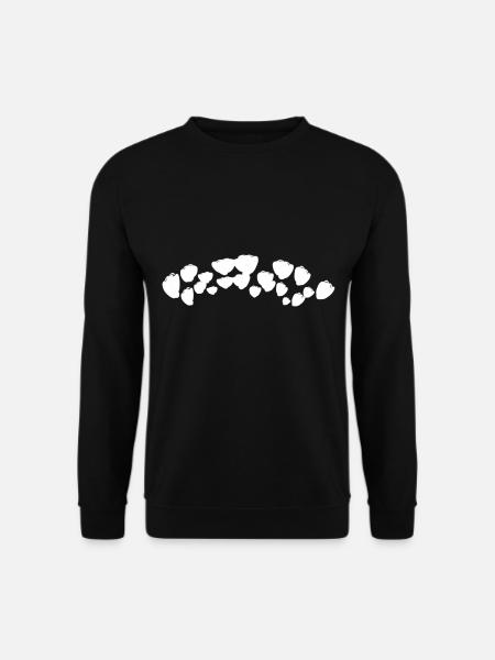 arc shape symbol - Unisex Sweatshirt - black
