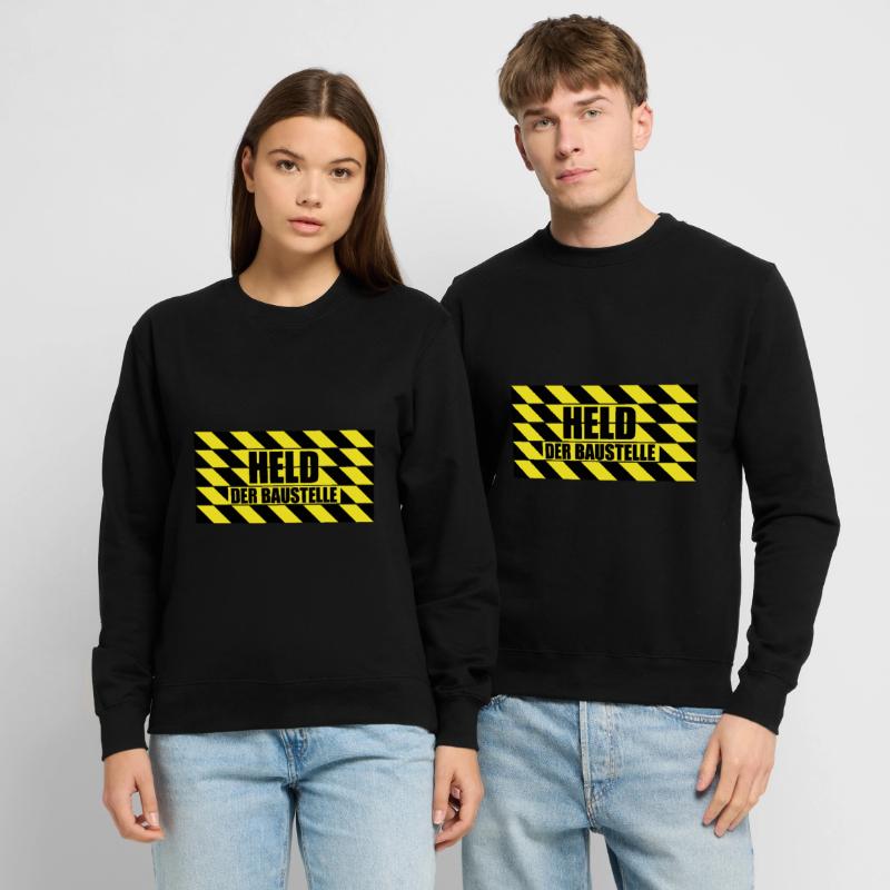 Held der Baustelle! | Bauarbeiter Geschenkidee Unisex Pullover