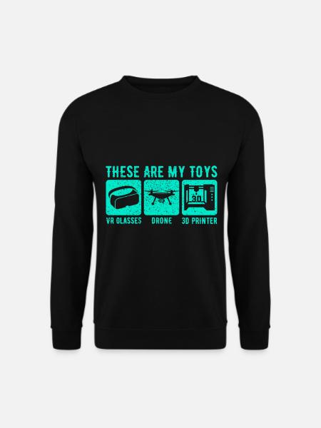 Drone - Unisex Sweatshirt - black