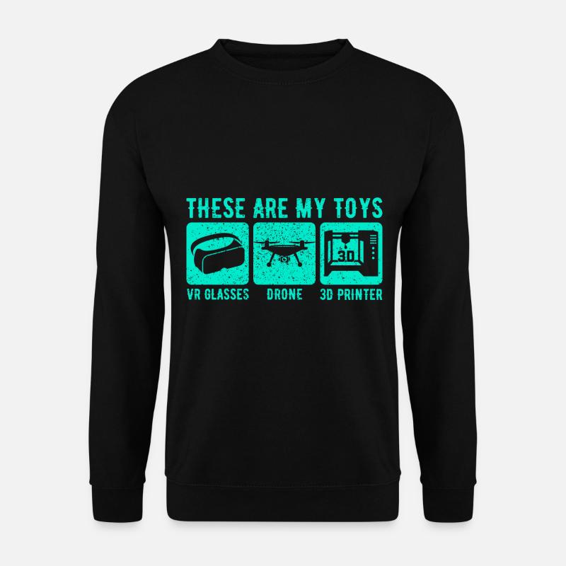 Drone - Unisex Sweatshirt - black