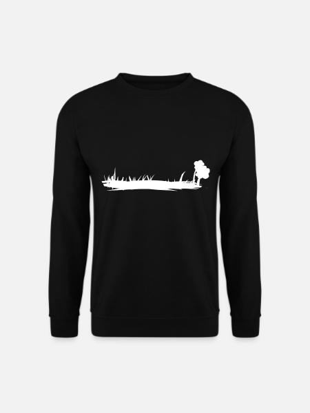 Soil Symbol Flower - Unisex Sweatshirt - black