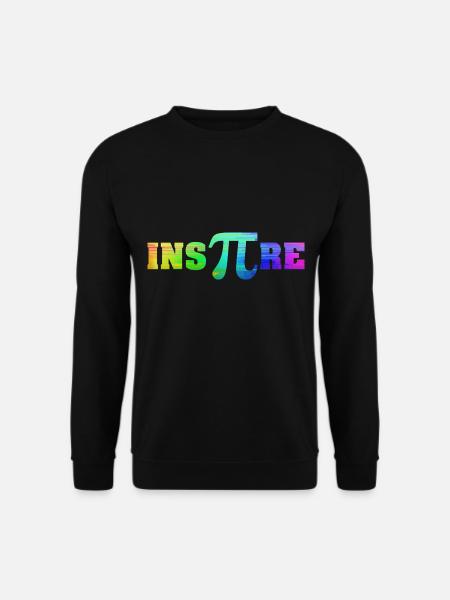 Inspire Pi Shirt I Math Teacher Pi Day - Unisex Sweatshirt - black