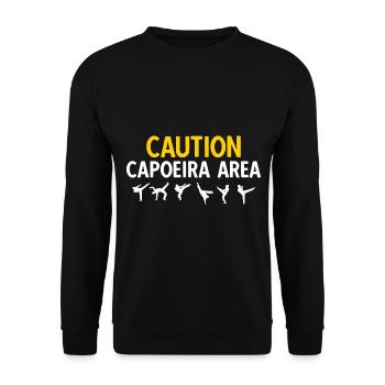 Capoeira - Unisex Pullover - Schwarz - Vorne - Alina (178cm) & Michal (187cm)