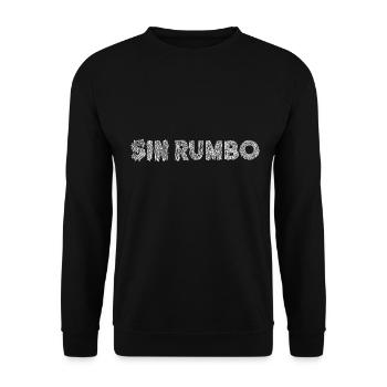 Sin Rumbo - Without Direction - Unisex Sweatshirt - black - Front - Alina (178cm) & Michal (187cm)
