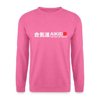 Art martial japonais Aikido cool - Sweat-shirt Unisexe - rose - Devant