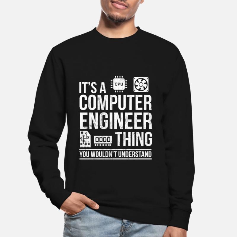 Computeringenieur Es ist eine Computertechnik Unisex Pullover