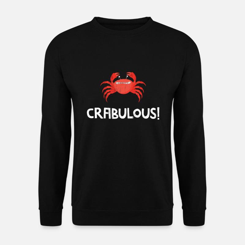 Crabulous Crab - Unisex sweater - sort