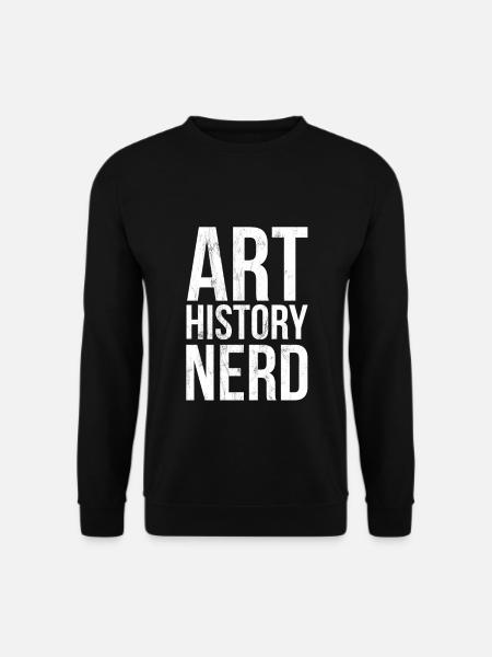 Kunstgeschichte Nerd - Unisex Pullover - Schwarz