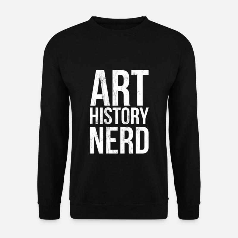 Kunstgeschichte Nerd - Unisex Pullover - Schwarz
