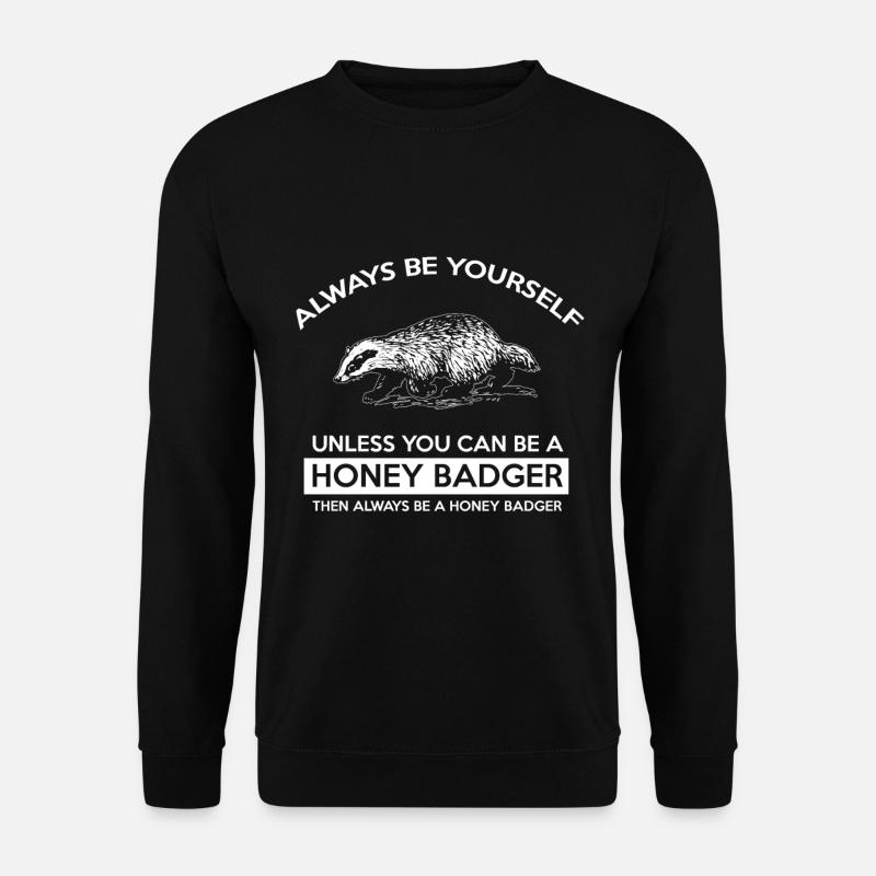 Honey Badger - Unisex Sweatshirt - black