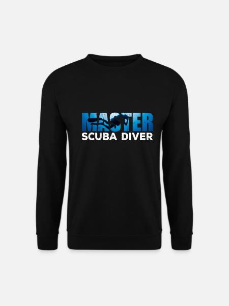 Master Scuba Diver For Dive Addicts - Unisex Sweatshirt - black