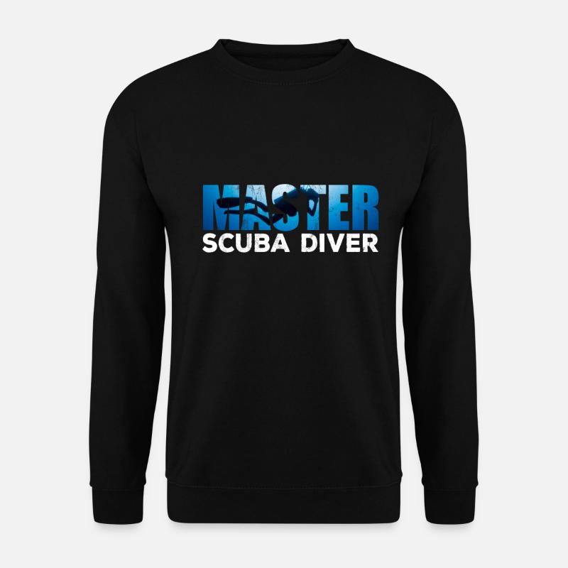 Master Scuba Diver pour les accros de la plongée - Sweat-shirt Unisexe - noir