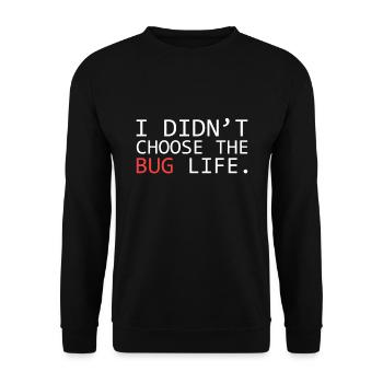 Software Qa Tester, Software Engineer Gift - Unisex Sweatshirt - black - Front - Alina (178cm) & Michal (187cm)