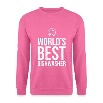 Le meilleur lave-vaisselle du monde - Sweat-shirt Unisexe - rose - Devant