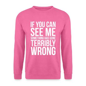 Bühnencrew Ninja Lustiges Theater - Unisex Pullover - Pink - Vorne