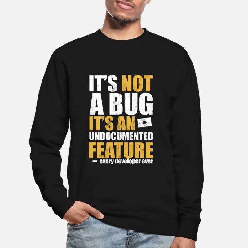 Programmierer-Codierer - Es ist kein Fehler - Computer-Tees Unisex Pullover